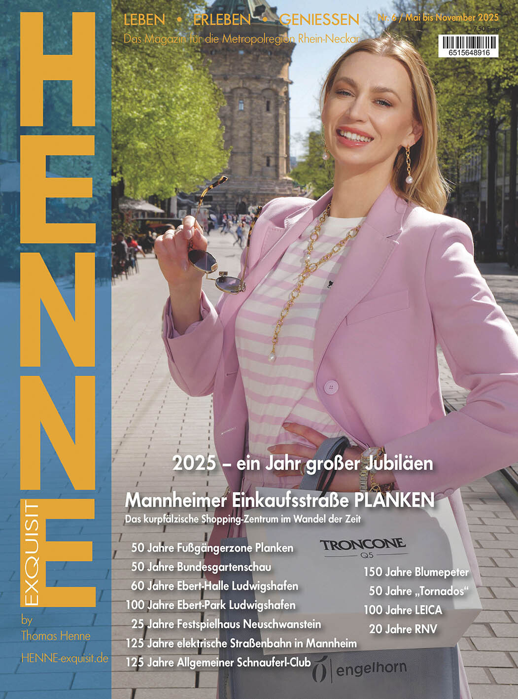 HENNEexquisit Mai bis November 2025 – Titelseite