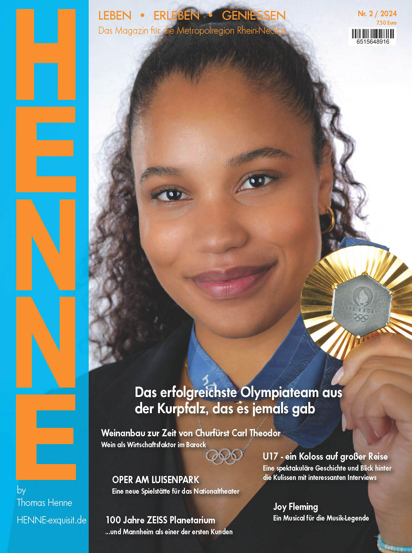 HENNEexquisit Nr. 2/2024 – Titelseite